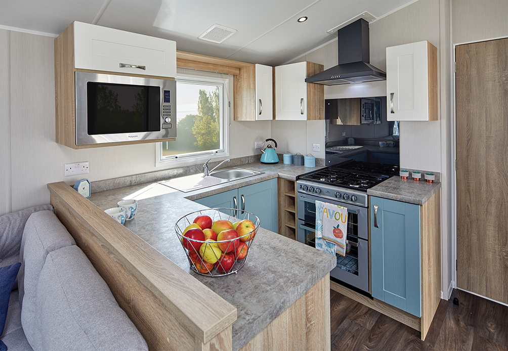 Holiday Homes For Sale At Seal Bay Resort - WIllerby Sierra - Kitchen