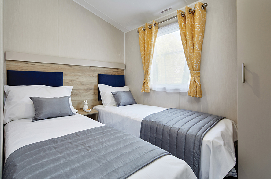 Holiday Homes For Sale At Seal Bay Resort - Willerby Linwood - Twin Bedroom