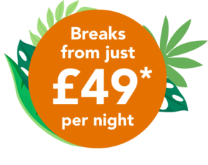 Breaks from £49* per night roundel