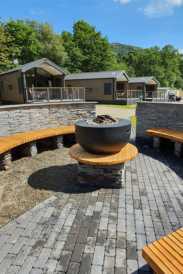 Forest Pod Fire Pit