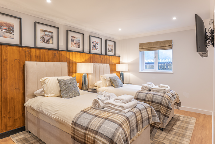 Luxury Cottage Guest Bedroom